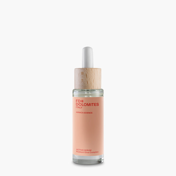 Active Serum Arnica Montana Malva Vitamina C siero viso illuminante antiossidante FD Dolomites