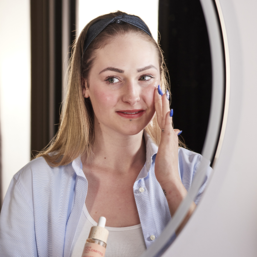 Active Serum Vitamina C Melograno carnosine acido tioctico anti-age viso FD Dolomites