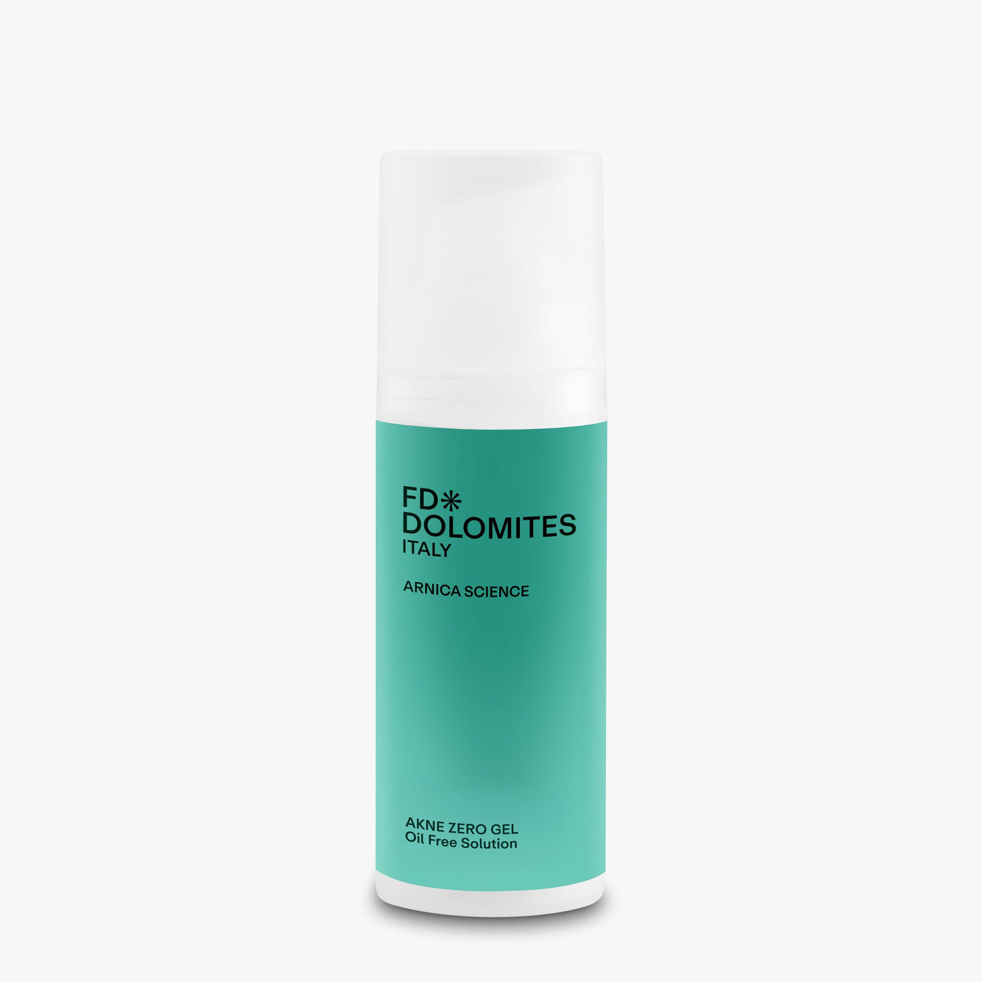 Akne Zero Gel Arnica Montana Bardana Niacinamide gel viso pelle impura acneica FD Dolomites