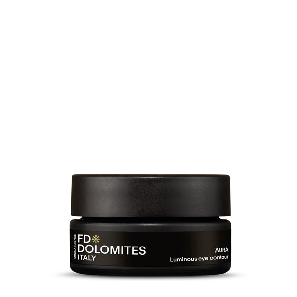 Aura contorno occhi luxury anti-age Acido Ialuronico Arnica Montana FD Dolomites
