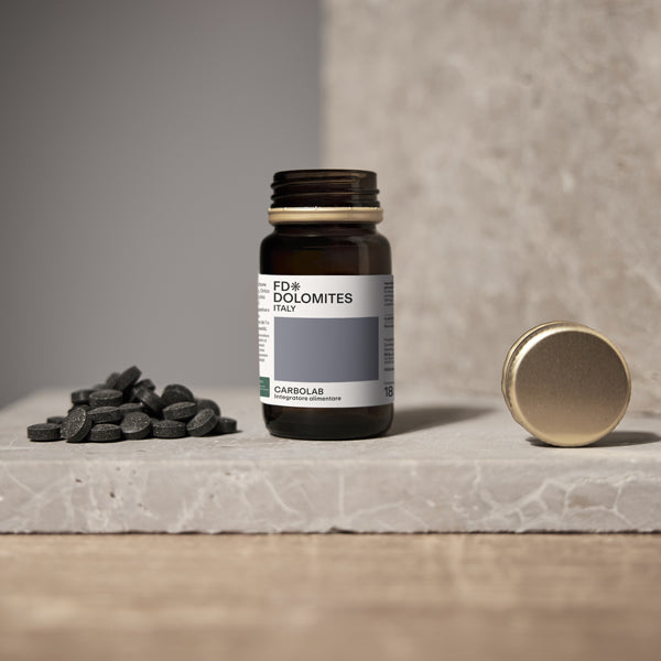 Carbolab 40 compresse Bacillus coagulans digestione gonfiore addominale FD Dolomites
