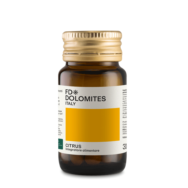 Citrus integratore alimentare Arancio Amaro Alghe Brune metabolismo FD Dolomites
