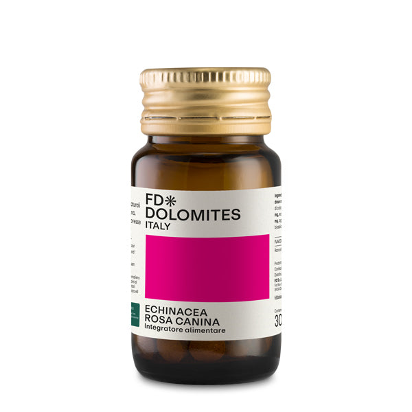 Echinacea Rosa Canina compresse difese immunitarie FD Dolomites