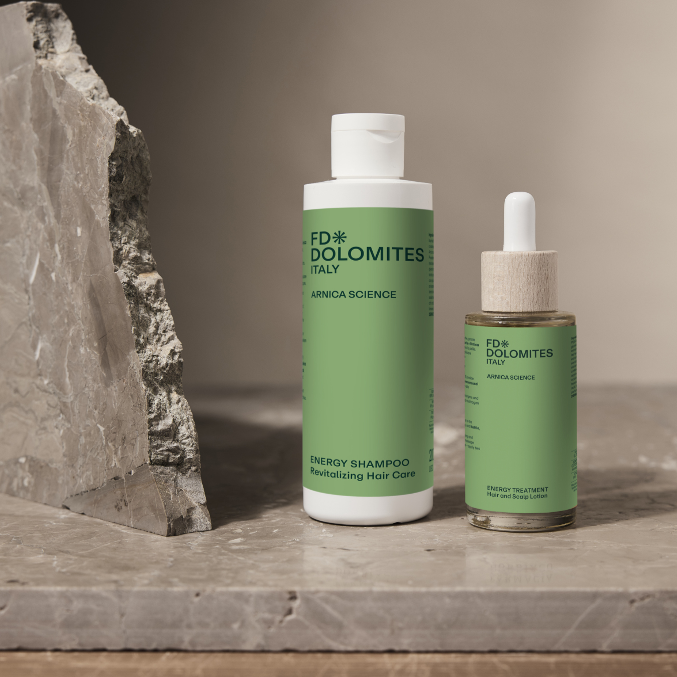 Energy Treatment 50ml contagocce lozione capelli diradati rivitalizzante FD Dolomites