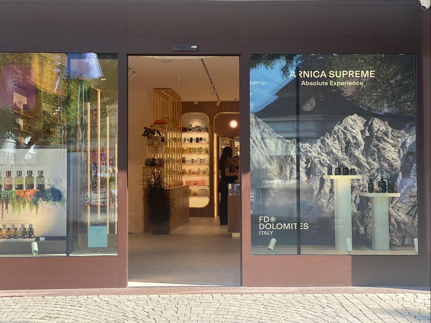 FD Dolomites collection at Parfumerie Zieglauer Bruneck