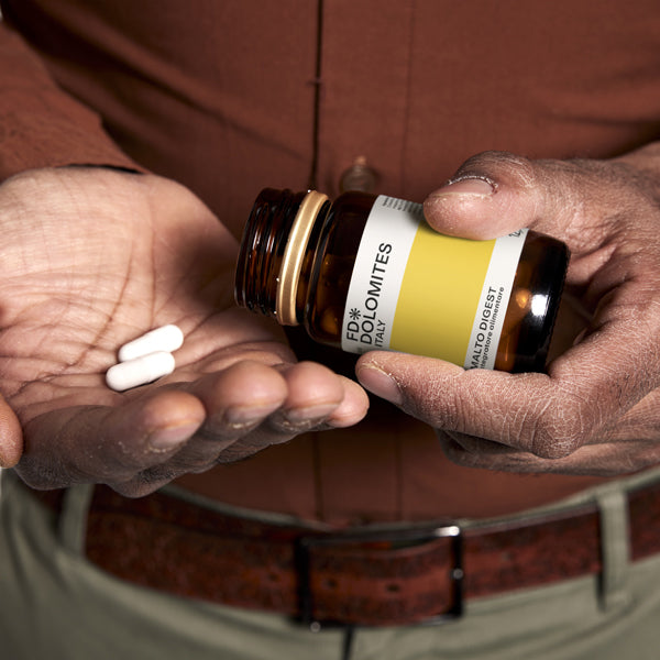 Malto Digest 30 capsule enzimi vegetali motilità gastrointestinale benessere FD Dolomites
