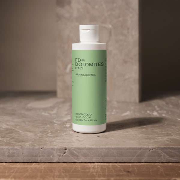 Risciacquo Viso Occhi dermatologicamente testato pulizia efficace non aggressiva FD Dolomites