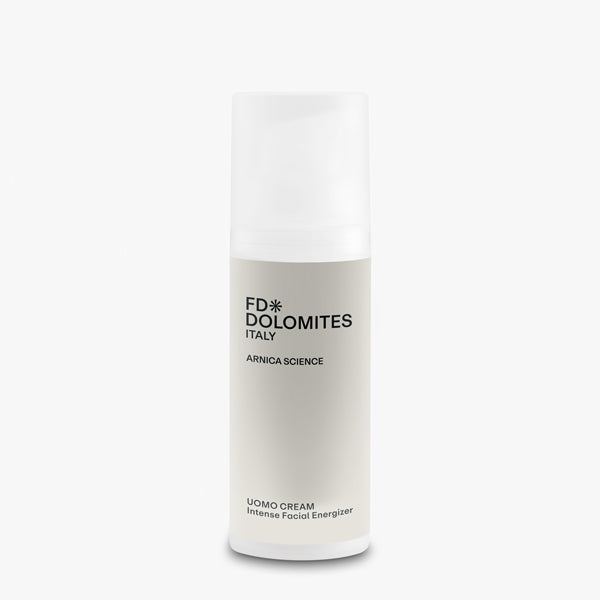 Uomo Cream Arnica Montana Resveratrolo crema viso uomo antirughe idratante FD Dolomites